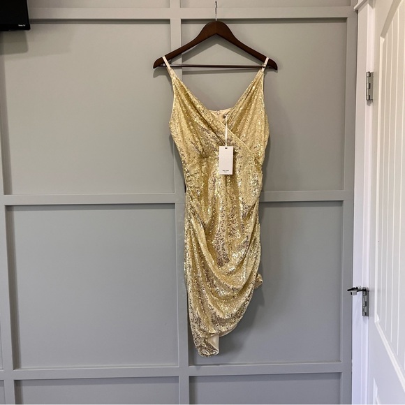 GRACE KARIN Sequin Dresses Spaghetti Strap Cocktail Party Bodycon - Picture 6 of 12